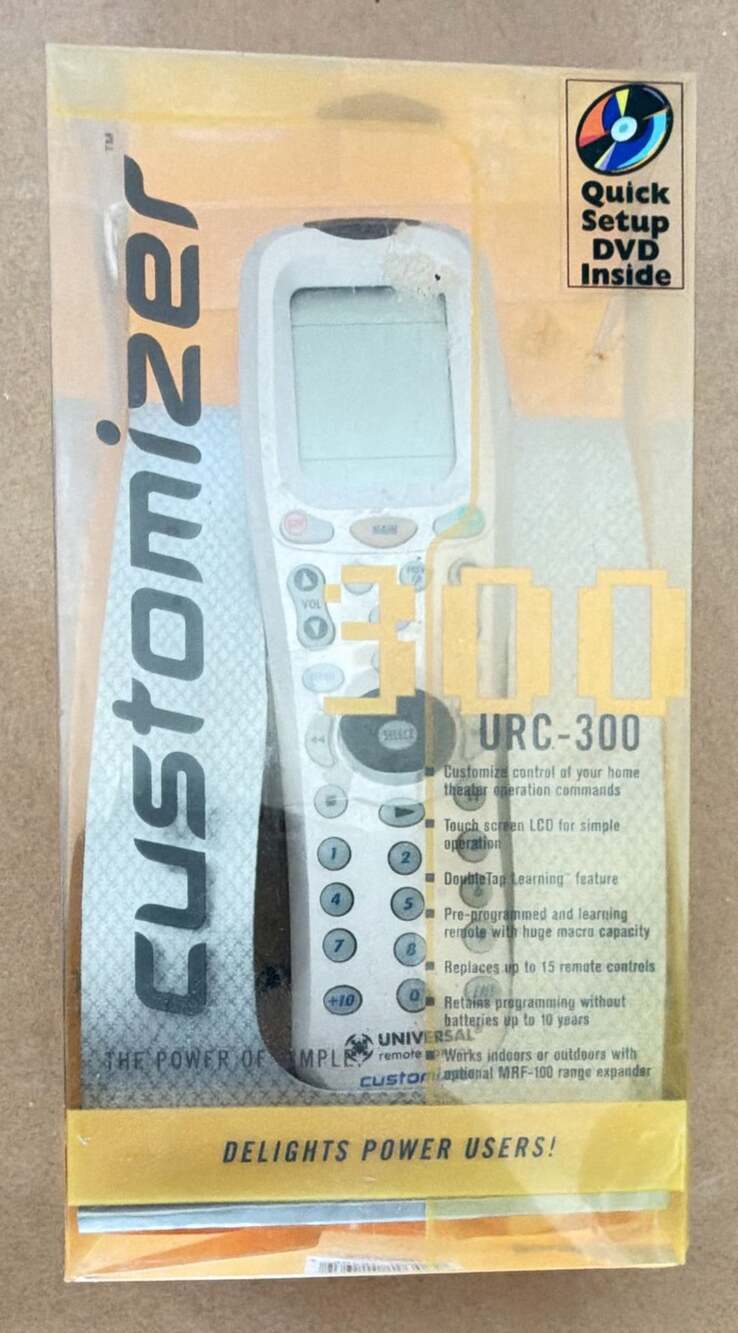 Universal Remote Control Customizer URC-300 Remote Control